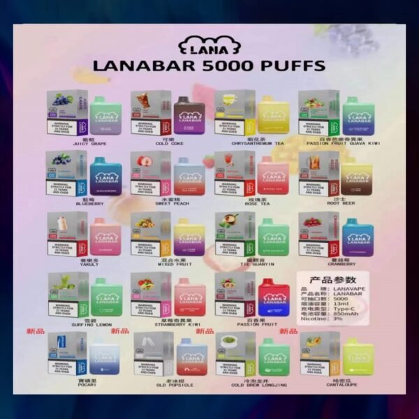 LANA拋棄式5000口