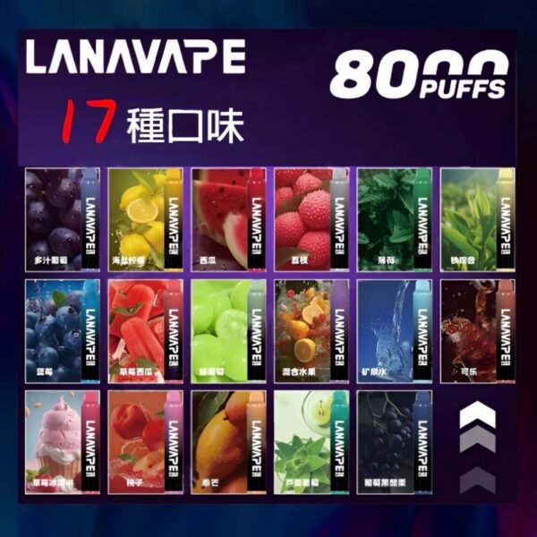 LANA拋棄式8000口